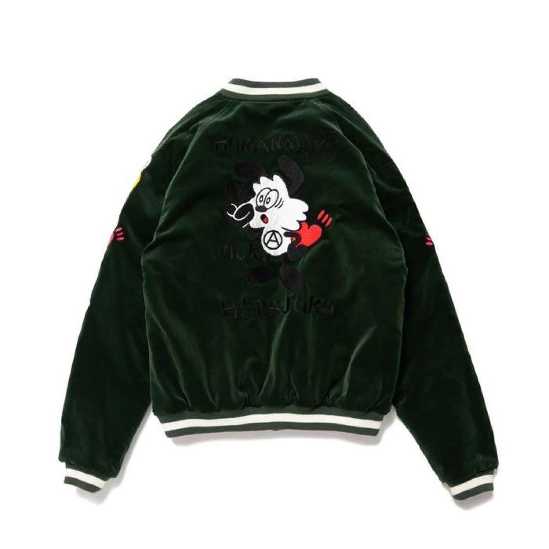 Human Made girls don't cry リバーシブル　スカジャン