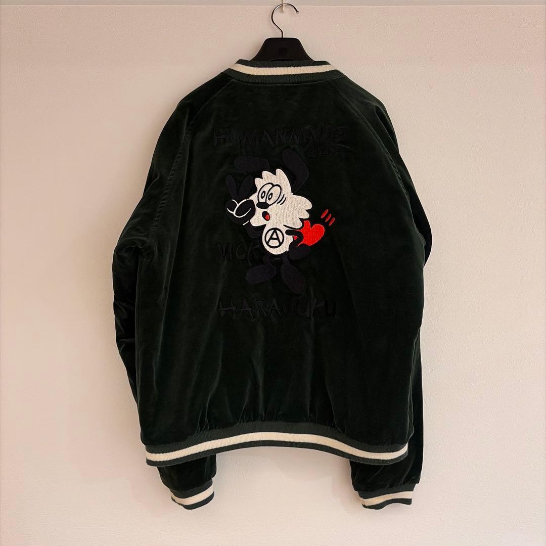 Human Made girls don't cry リバーシブル　スカジャン