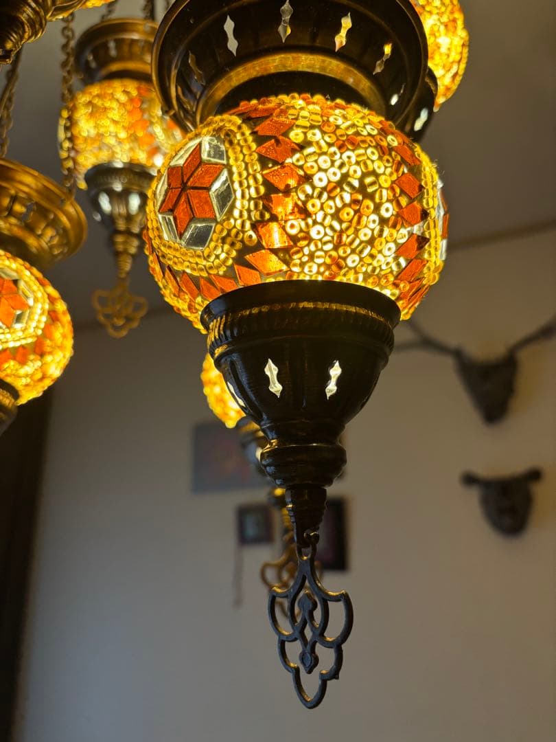 トルコランプ　天井照明　シャンデリア