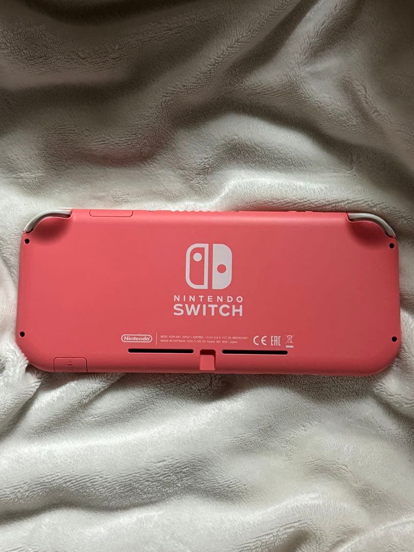 Nintendo Switch Lite コーラル本体 箱付き