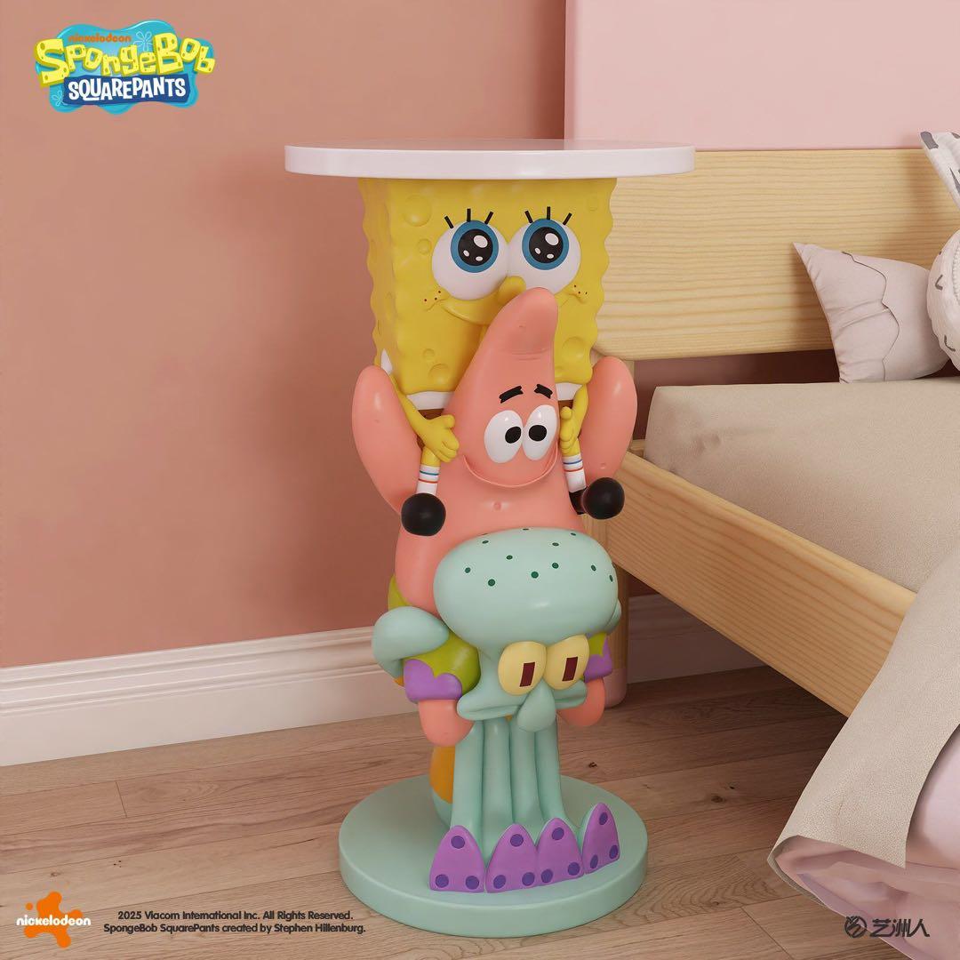 スポンジボブ　イカルゴ　パトリック君 特大インテリア フィギュア　置き物