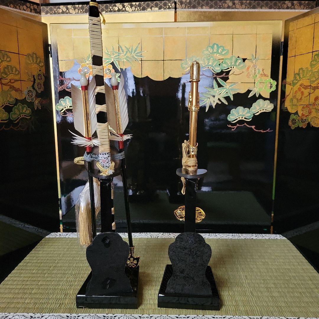 五月人形　13号　金箔と松竹梅セット　H