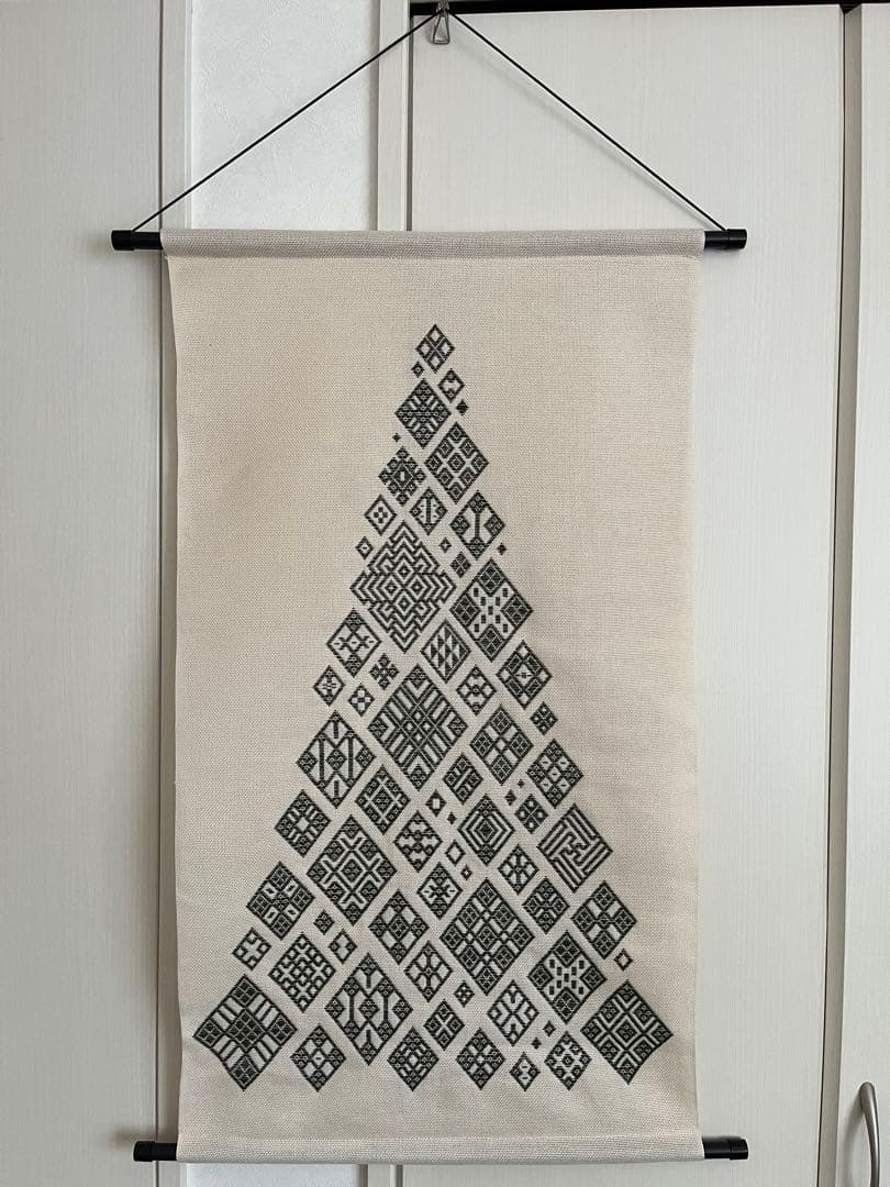 こぎん刺し こぎんツリー タペストリー A まとめ買いOK