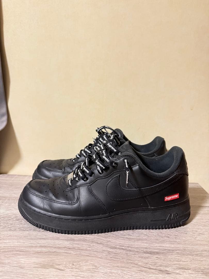 H*様 Nike Air Force 1 ブラック Supreme