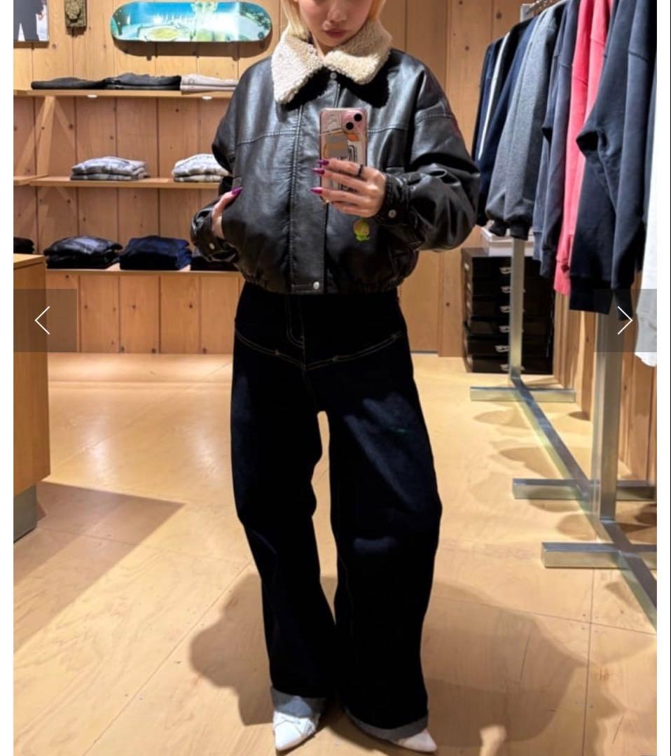 Lic☆ブルゾンwho's whogallery レザーブルゾン