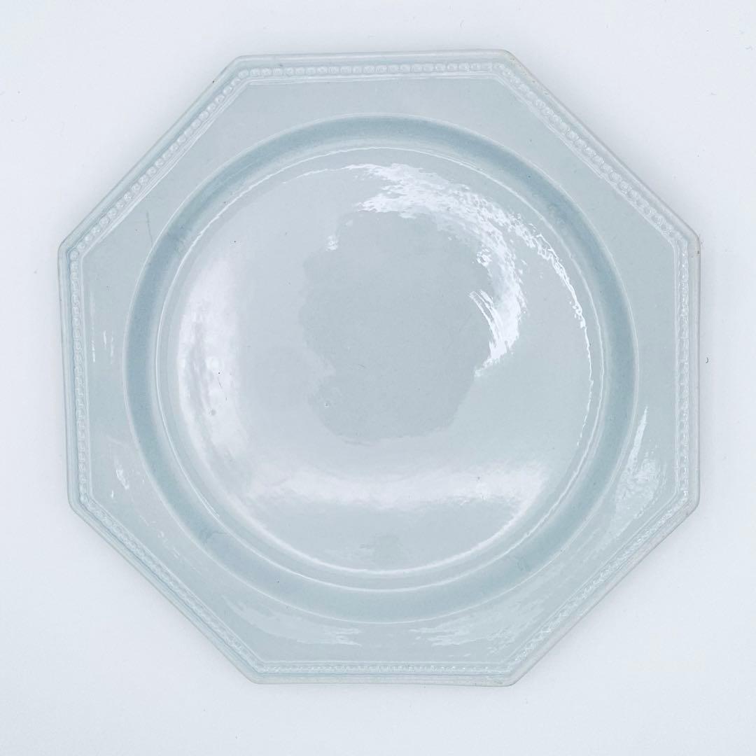 美品！クレイユモントロー　オクトゴナルプレート　平皿　フランスアンティーク