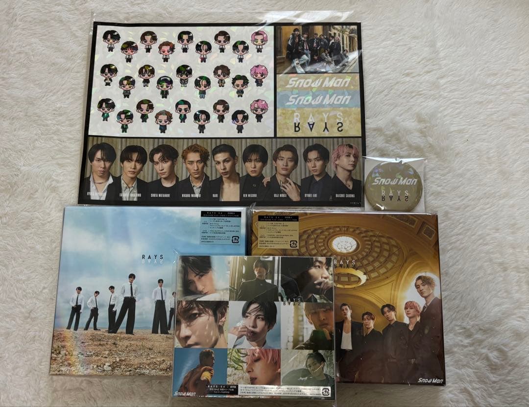 Man CD DVD まとめ売り ステッカー 缶バッジ カード未開封あり