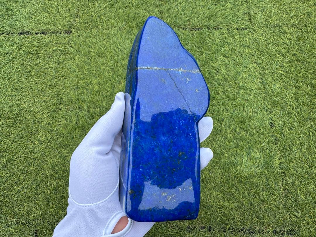 大型 ラピスラズリ 高品質 アフガニスタン産 原石 鑑賞石 天然石