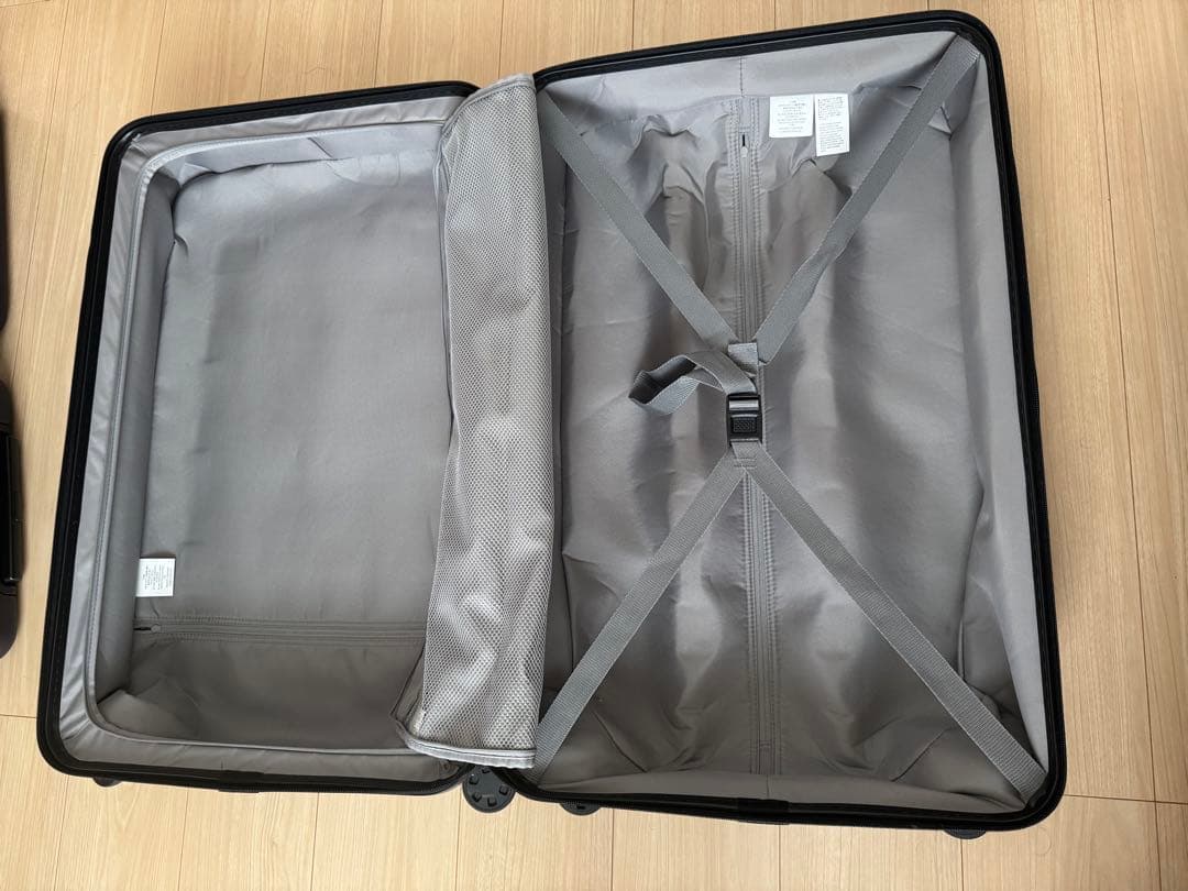 無印 ネイビー 63L 36L スーツケース キャリーケース 無印良品
