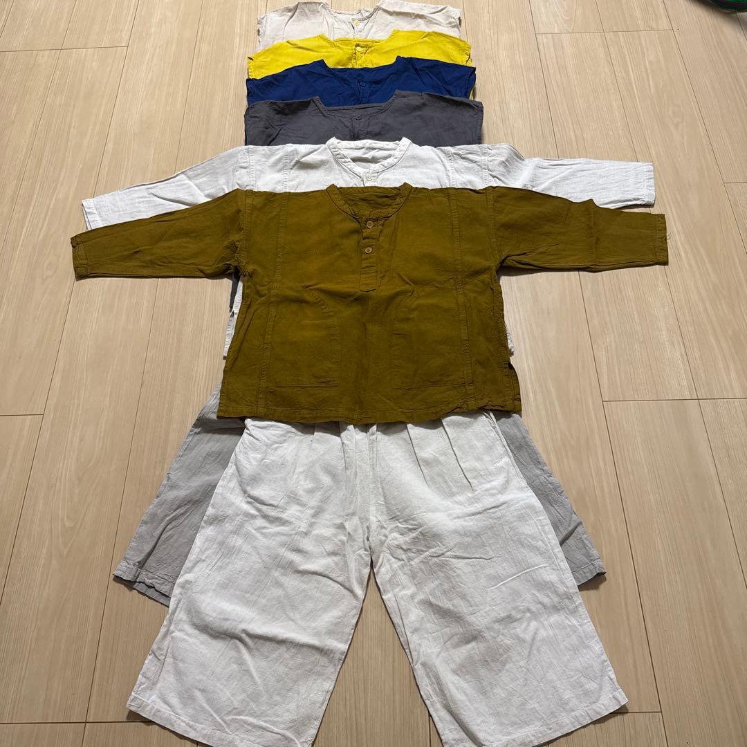 ヂェン先生の日常着キッズサイズ8点セット