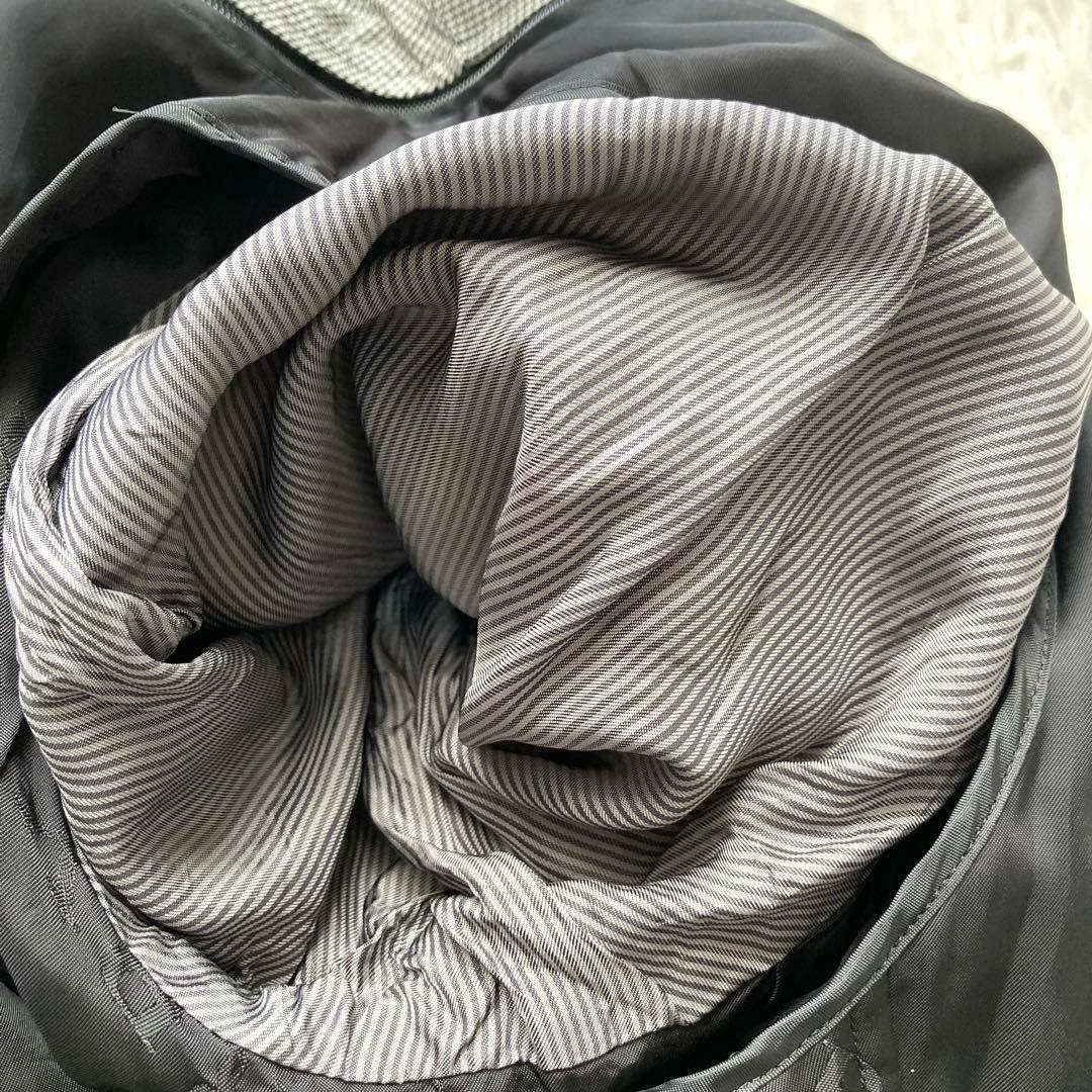 美品✨バーバリーブラックレーベル トレンチコート ライナー 千鳥格子 サイズL