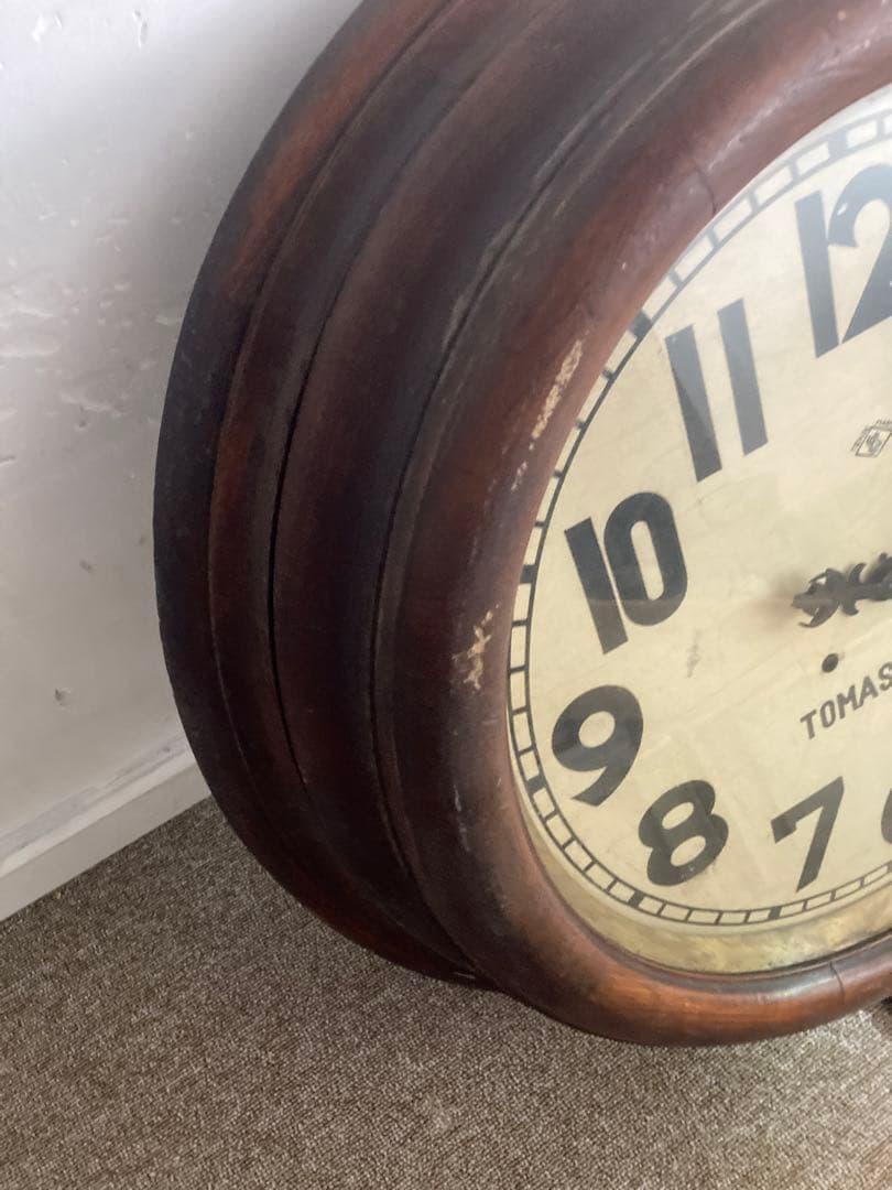 TOMAS CLOCK ヴィンテージ 壁掛け時計 蔵出し