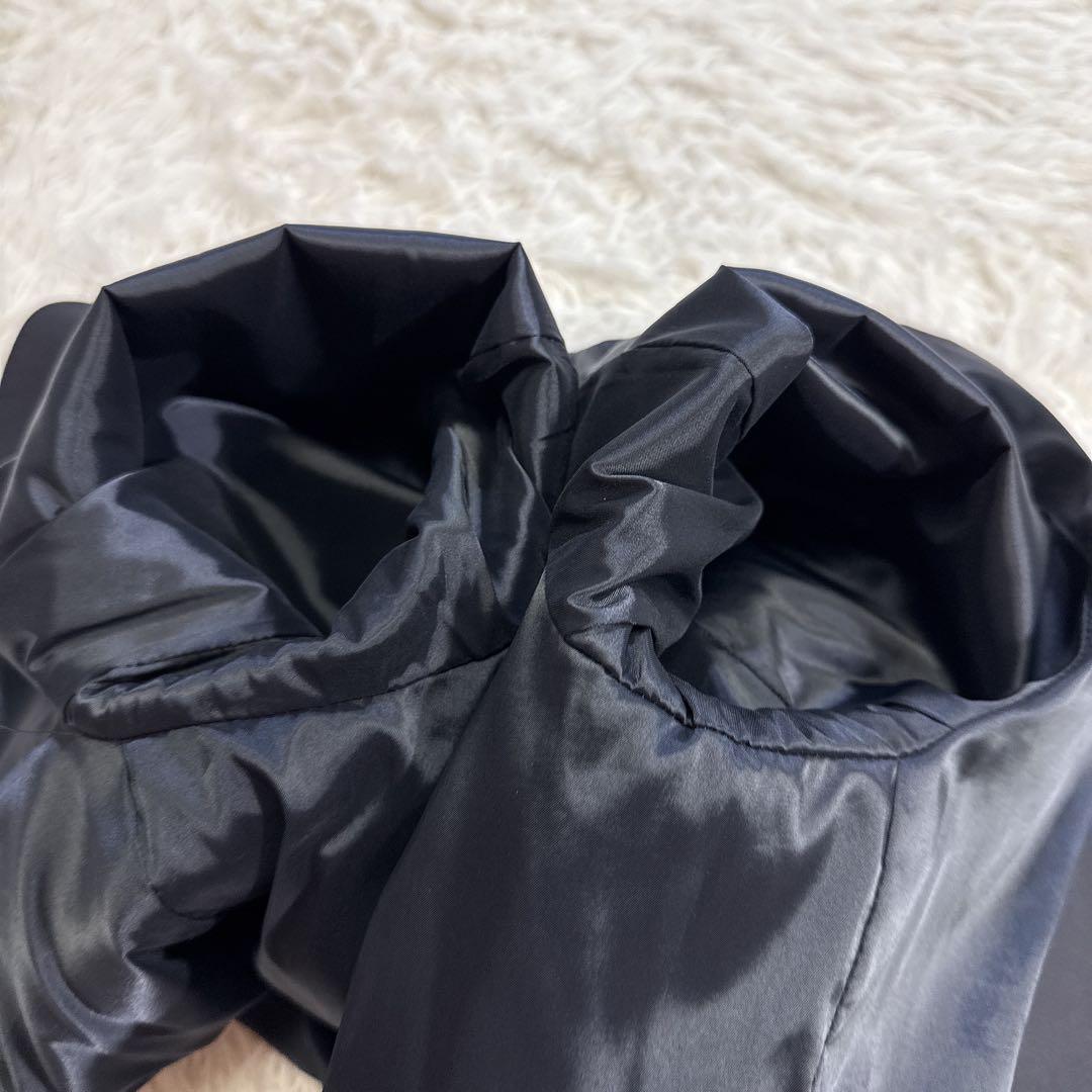 【未使用に近い】INDIVI インディヴィ セットアップスーツ パンツ ブラック