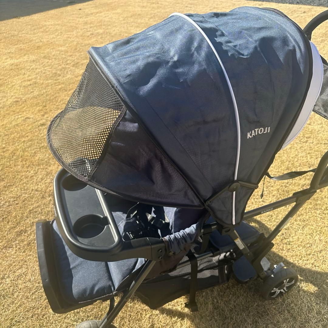 KATOJI カトージ　2人乗りベビーカー　2人でゴー
