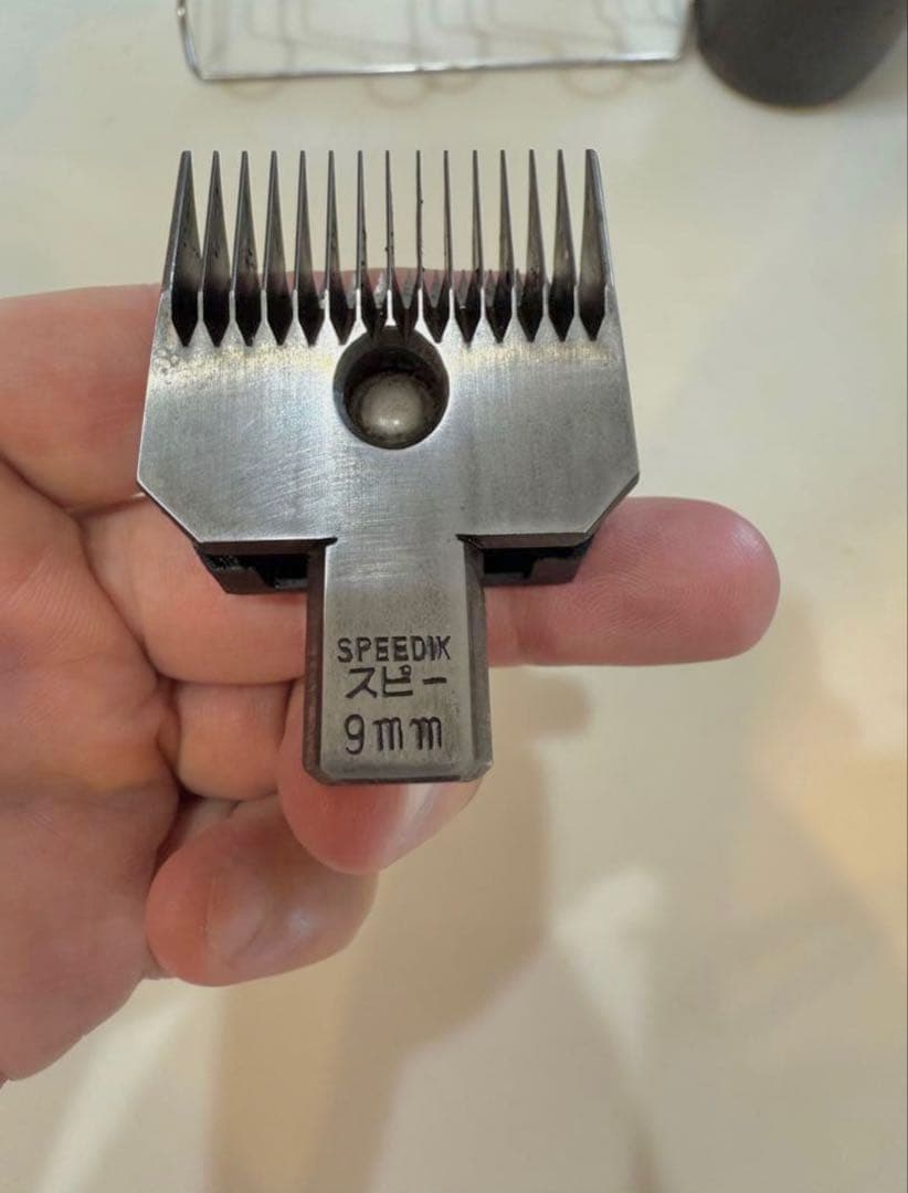 SPEEDIK DC-6 電動バリカン　バリカン刃8個セット♪