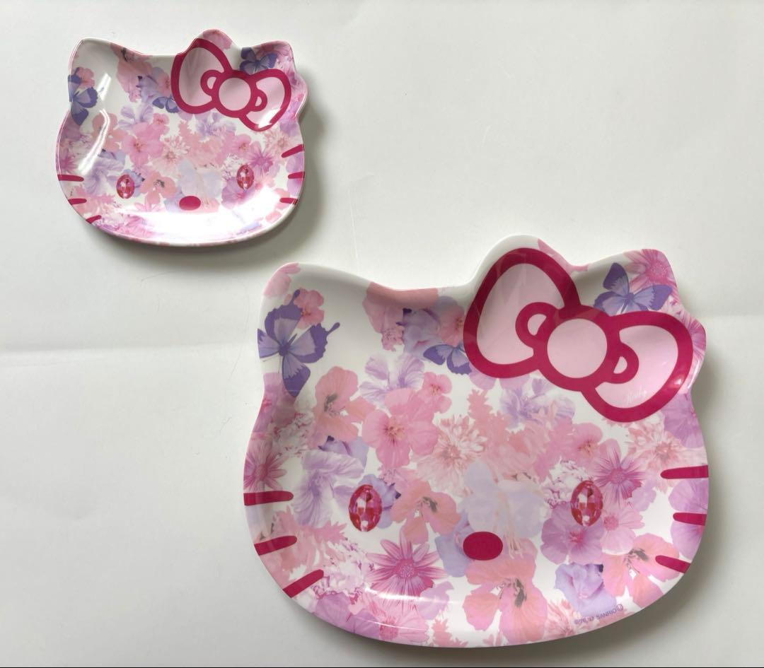 レア品 ２個セットRady×HELLO KITTY メラミンプレート キティお皿