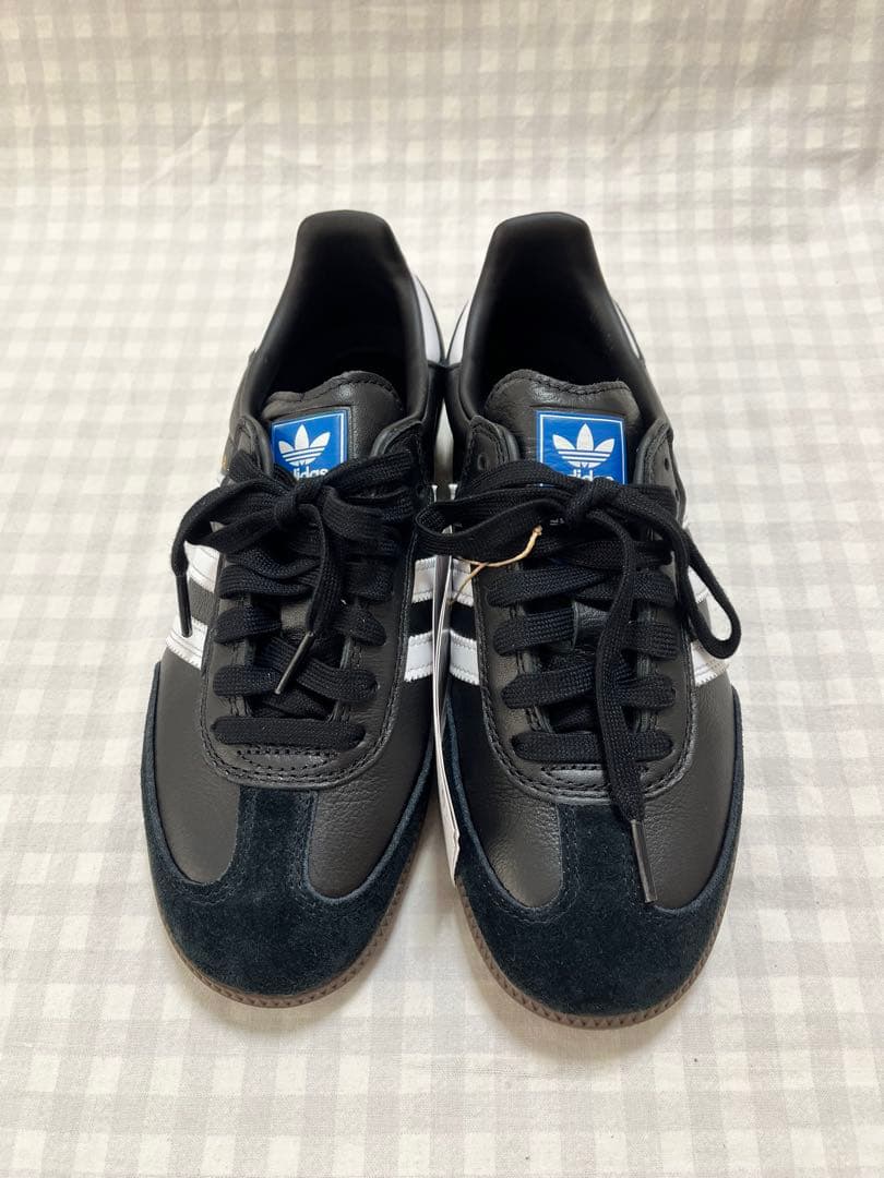 adidas サンバ BLACK 23.５cm 新品　試着のみ　箱あり