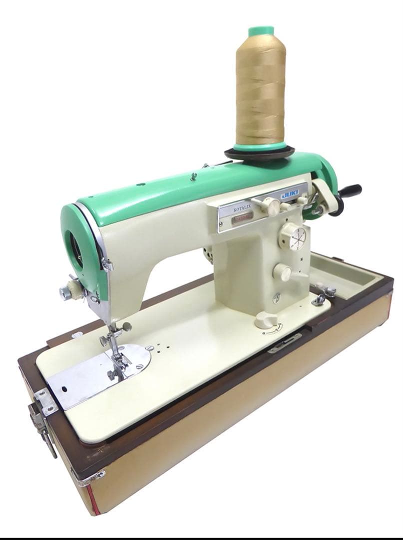 極太00番糸対応■JUKI直線縫い&千鳥縫い■電動+手廻しカスタムミシン■レザー