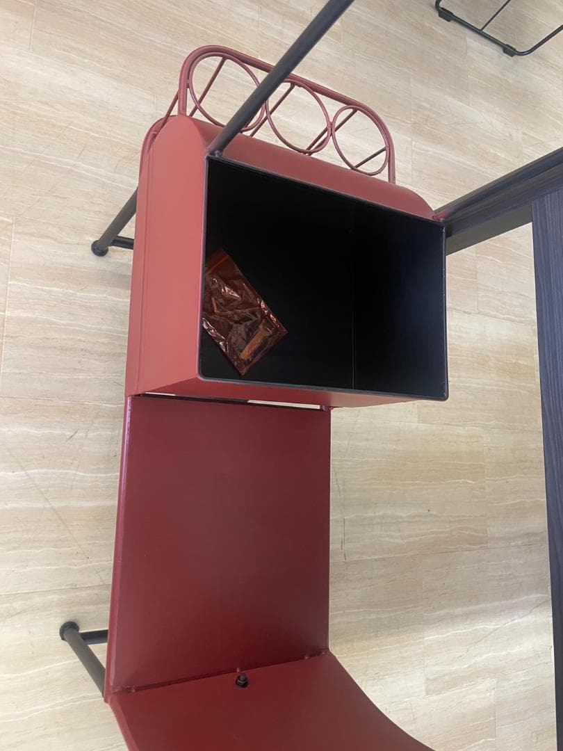 スクーター風キャビネット ラック オブジェ 花台 飾り棚 ラック バイク USA