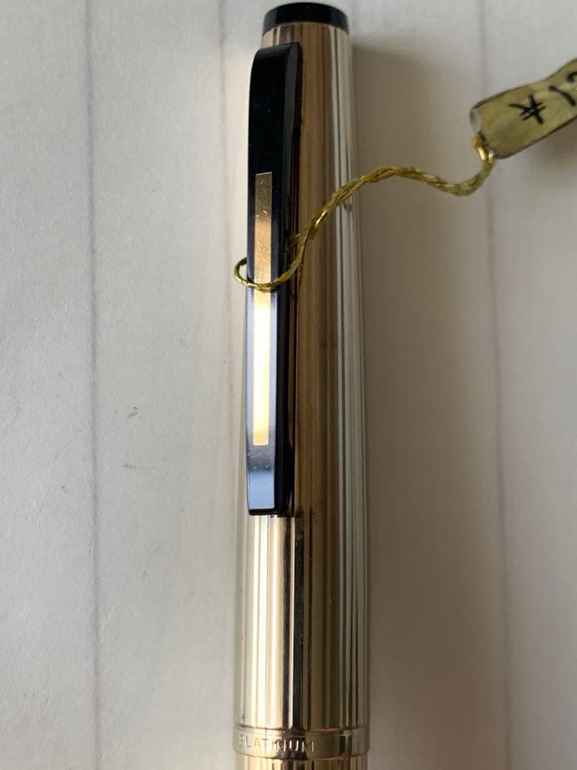 希少 プラチナ 950 シルバー GP 万年筆