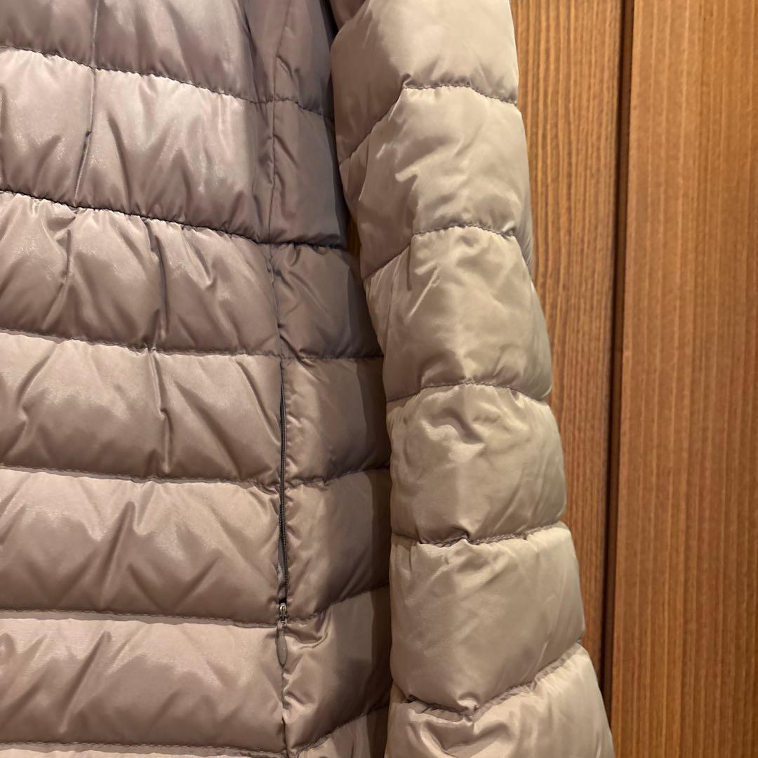 MONCLER 茶色 ロングダウンジャケット