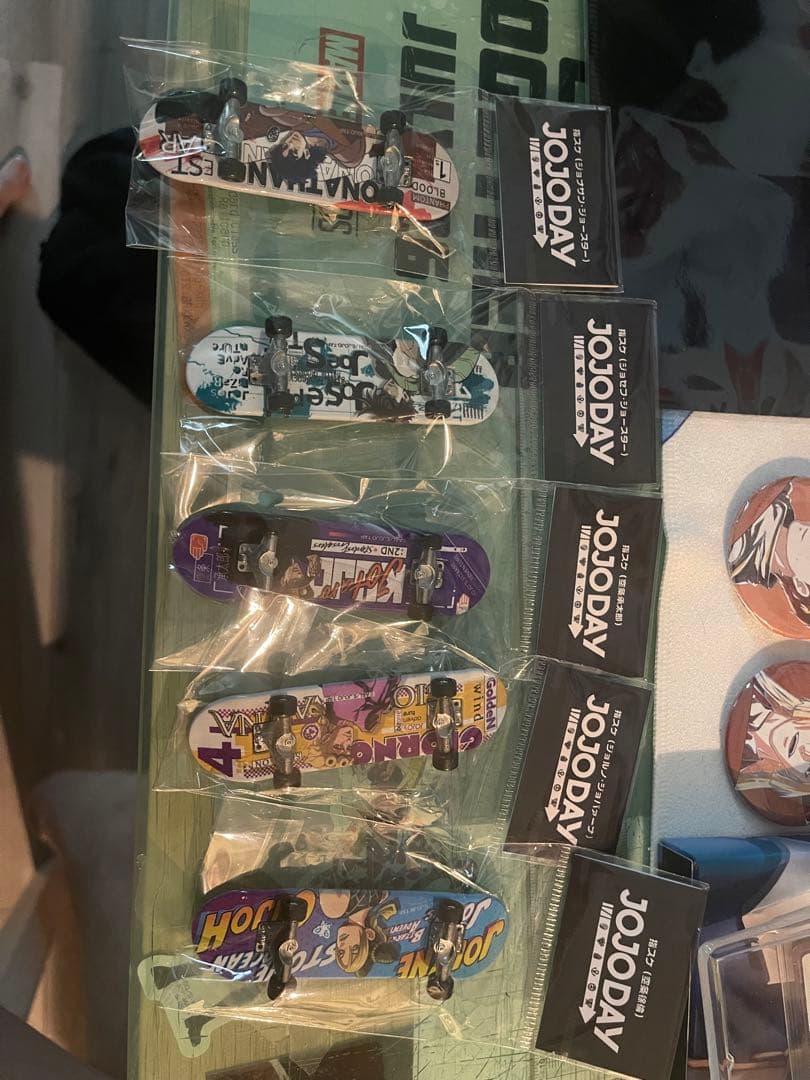 ジョジョ JOJODAY限定品　指スケ 5個