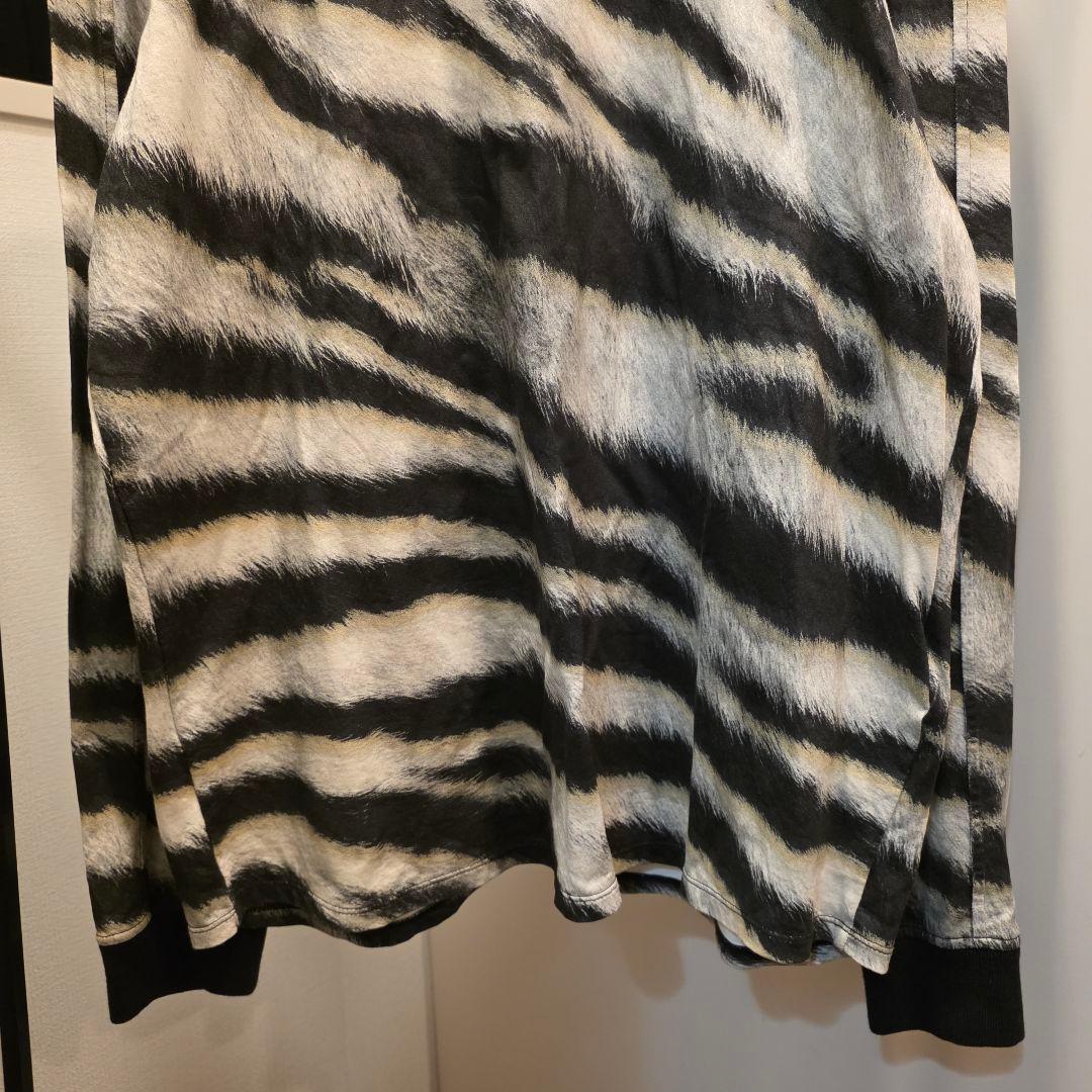 STONE  ゼブラ柄 長袖カットソー