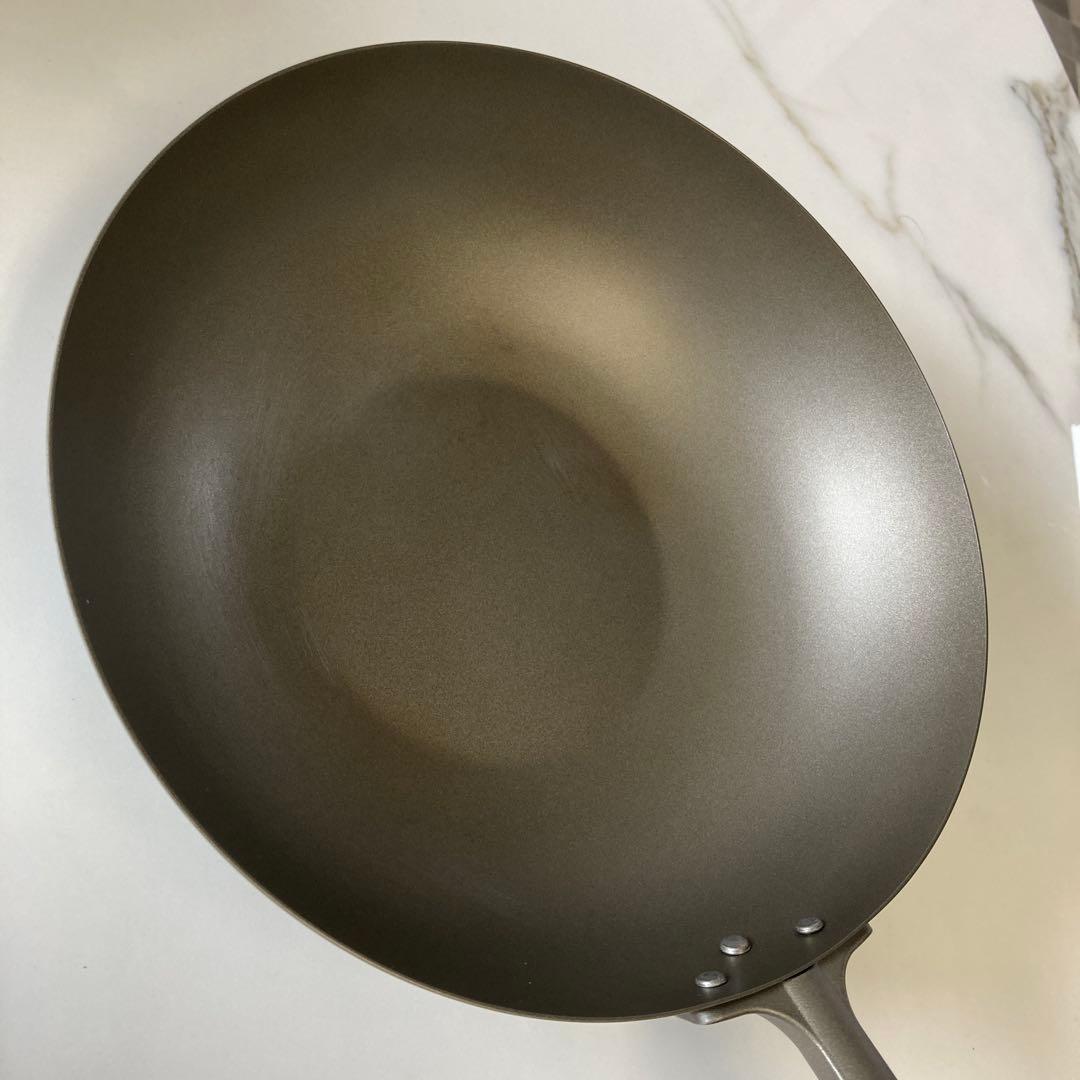 長谷元 純チタン いため鍋 直径26cm