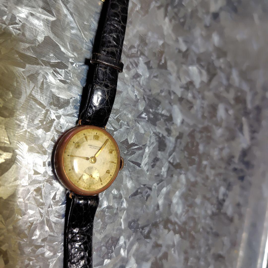 ALPROSA アンティーク　ビンテージ　手巻き　腕時計 18K