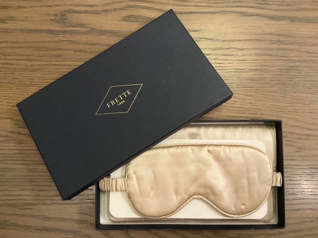 フレッテ　シルクアイマスク　Frette eye mask