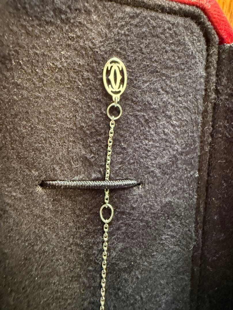 カルティエ　ブレスレット　ダムール　XS k18wg