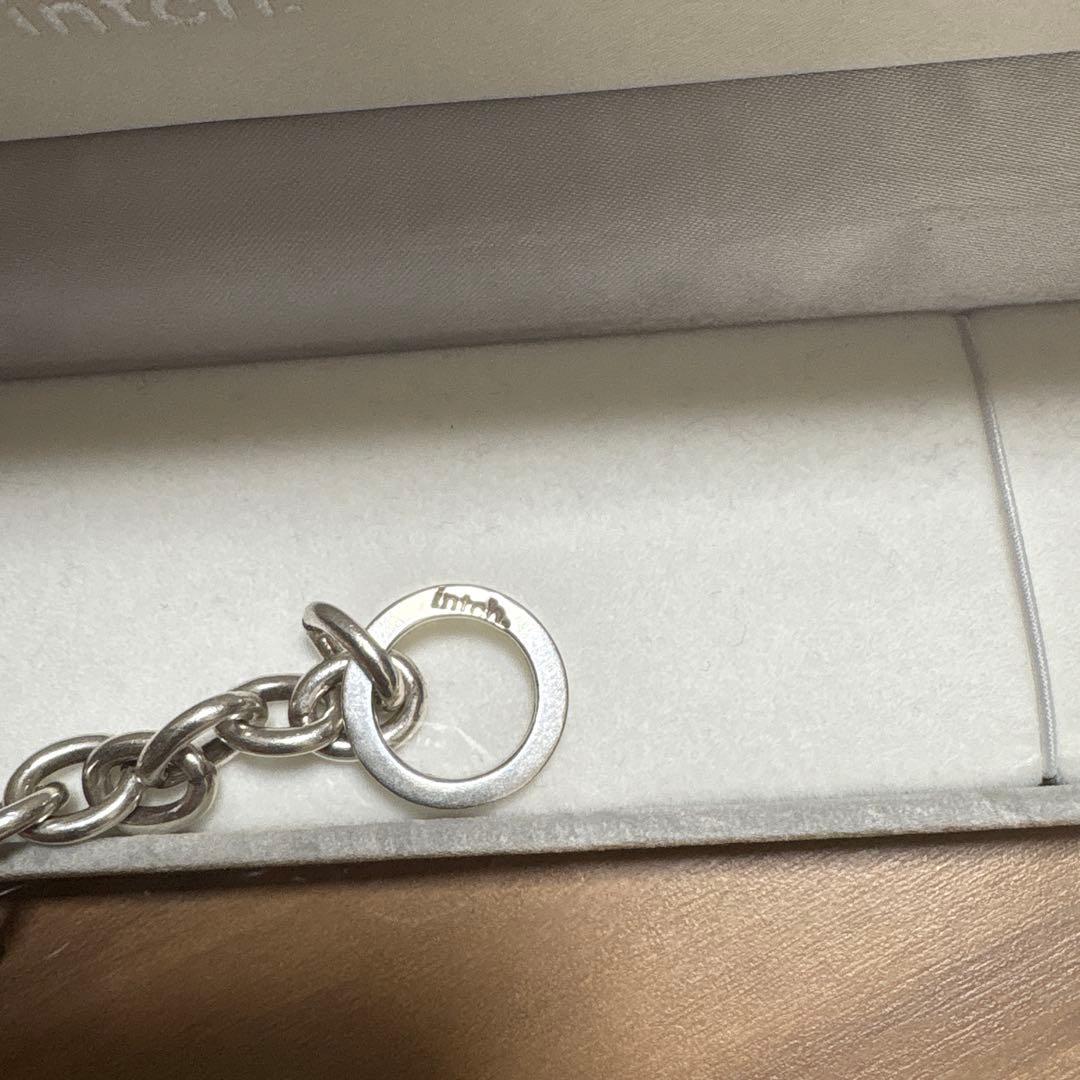 インチ エリプス スターリングシルバー チェーン ブレスレット