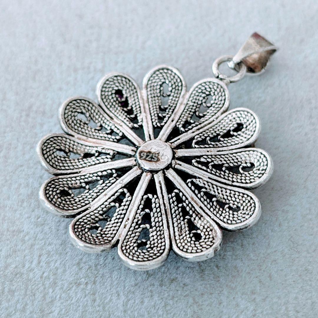 トルコ製 オスマントルコスタイル ペンダントトップ シルバー925