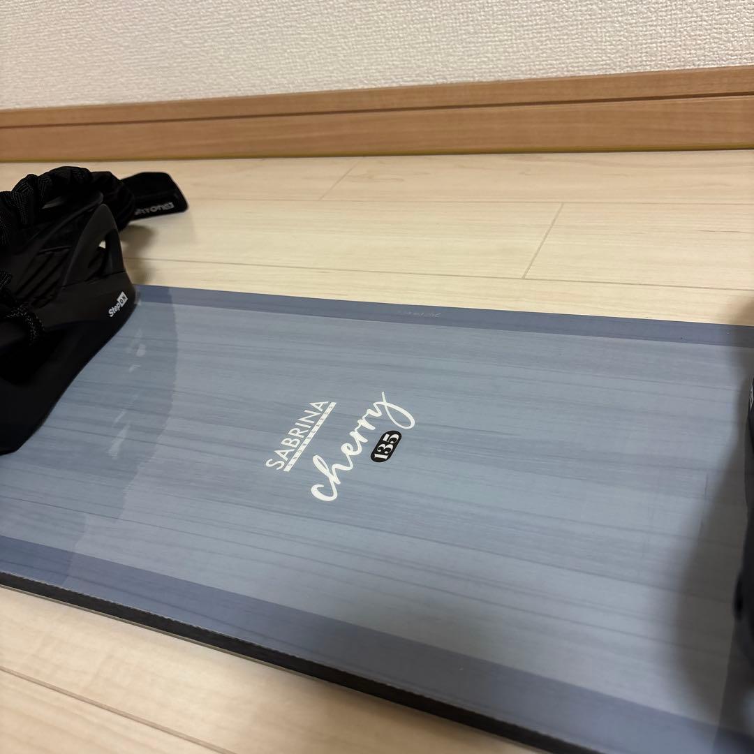 SABRINA 135 ×Burton kids StepON 板ビンディング