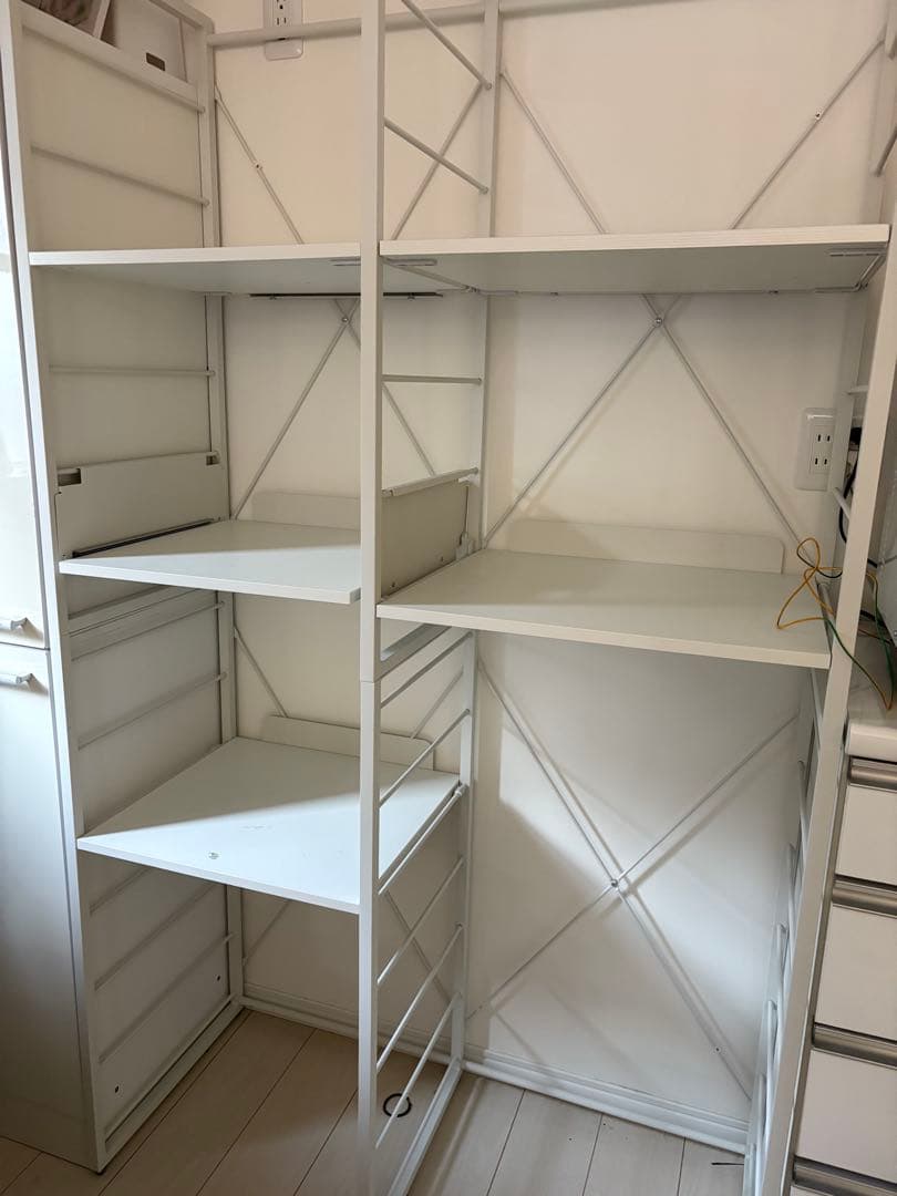 家電ラック(TA001 107 WH)