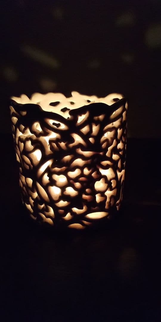 花柄キャンドルホルダー