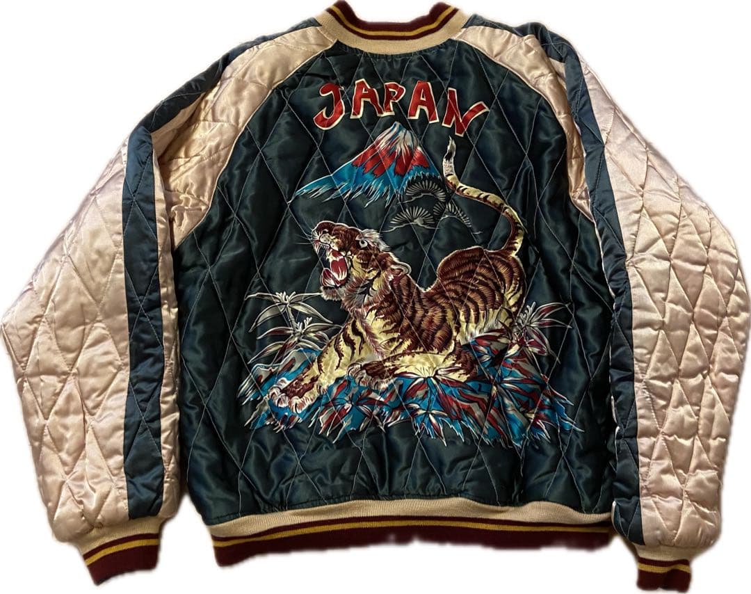 テーラー東洋　リバーシブルスカジャン　サイズL 東洋　虎