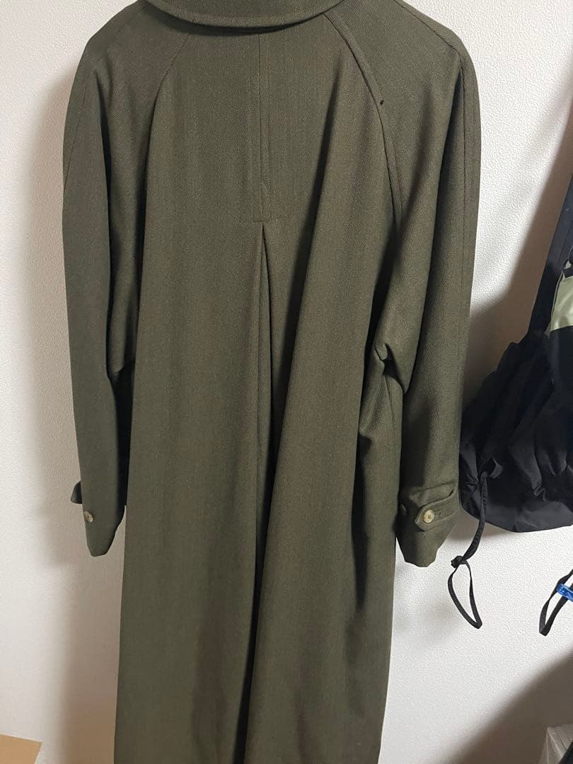 Burberry ステンカラーコート R 42 オリーブグリーン