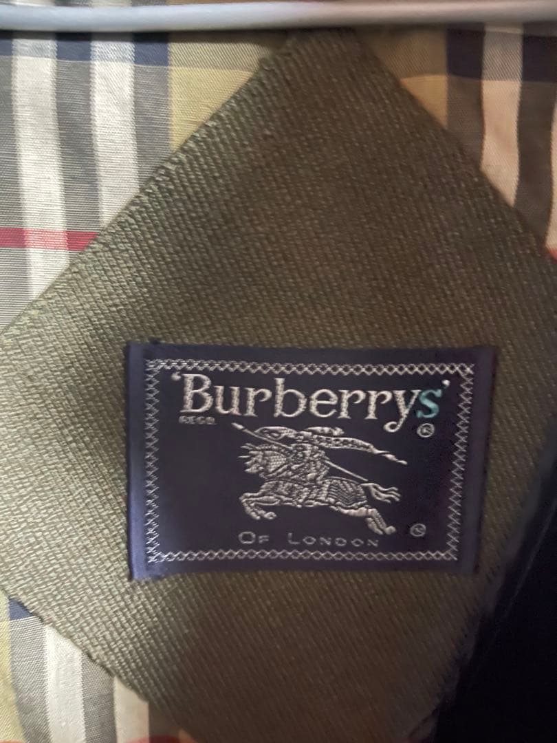 Burberry ステンカラーコート R 42 オリーブグリーン