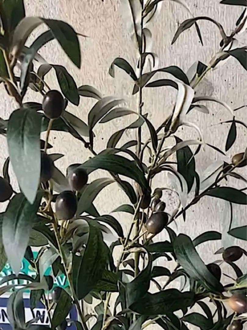 光触媒　人工観葉植物　ウォールグリーン　フェイクグリーン　オリーブ100