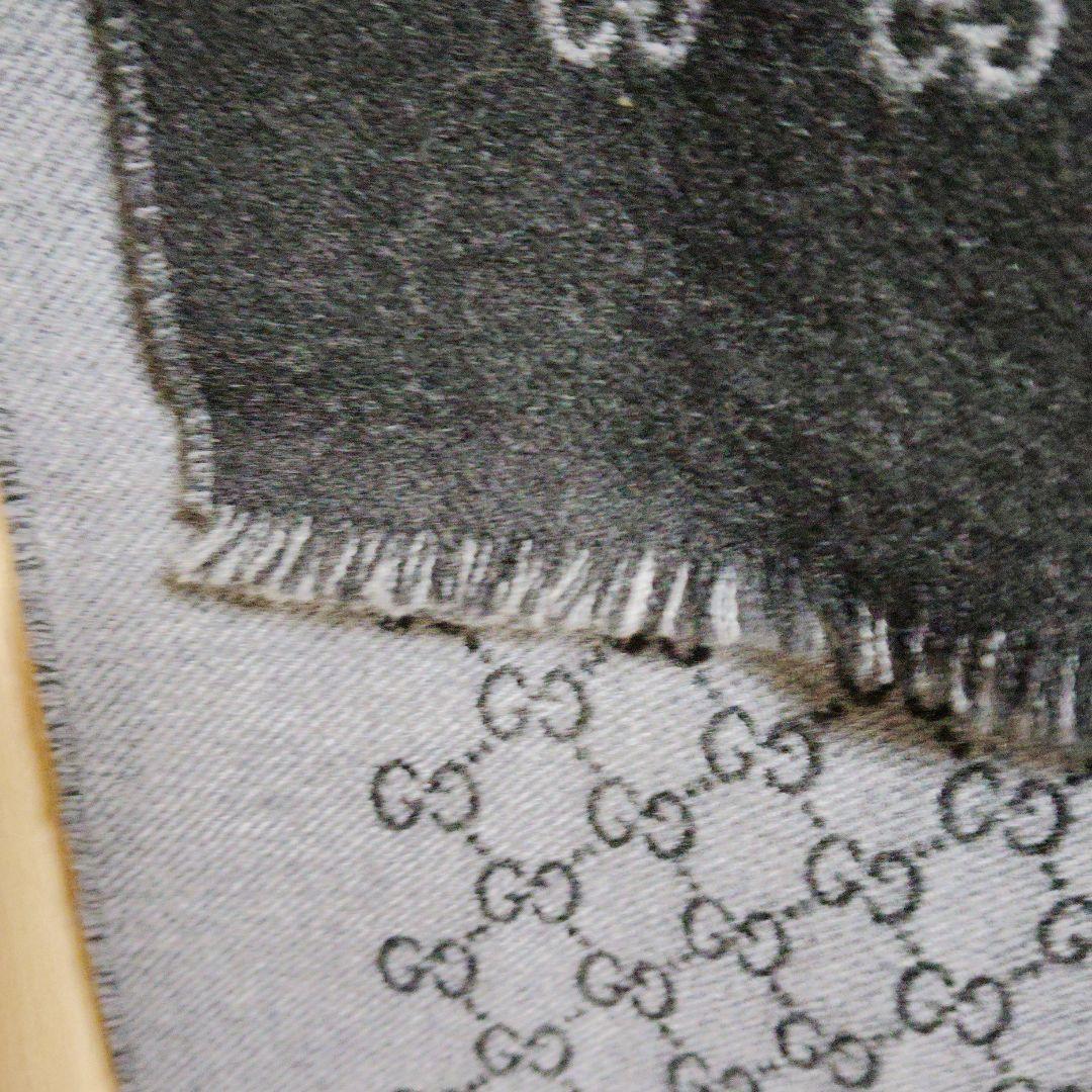 グッチ　リバーシブル GGパターン マフラー