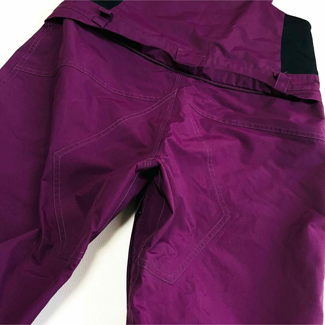 6635 ボルコム　ビブパンツ　ゴアテックス　RECCO ボルドー