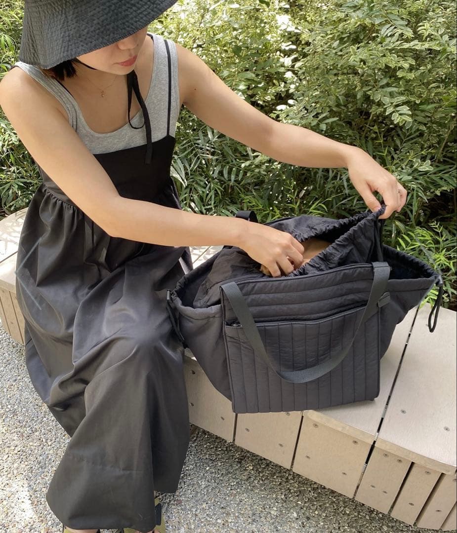 himawari SOLPRESA キルティングトートマザーズバッグ(M)