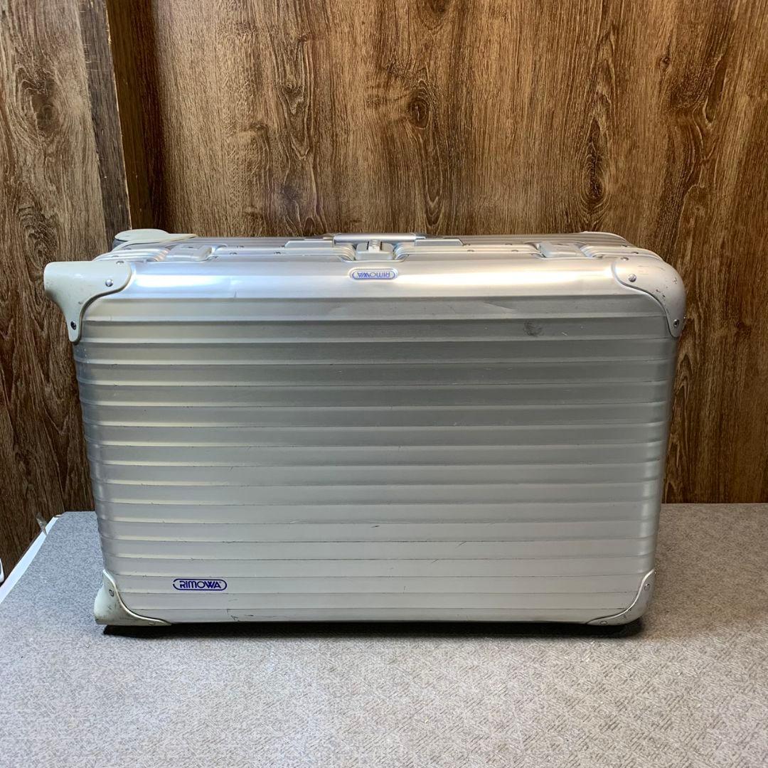 J816 RIMOWA TOPAS スーツケース 廃盤 2輪 青ロゴ リモワ