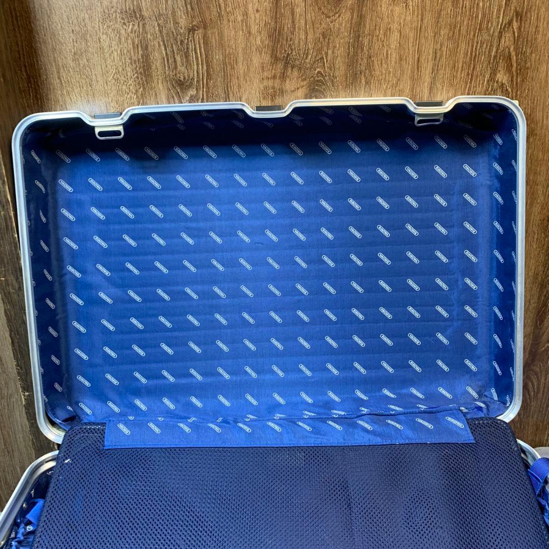 J816 RIMOWA TOPAS スーツケース 廃盤 2輪 青ロゴ リモワ