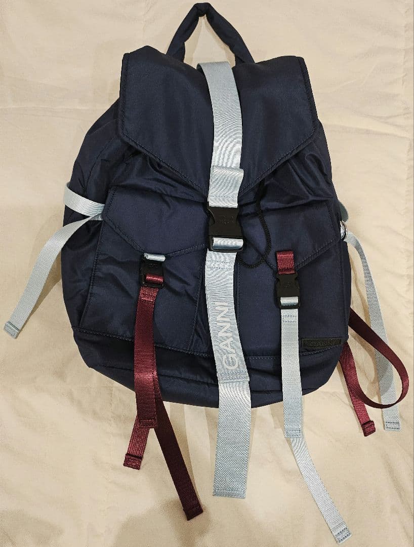 GANNI リュック　Recycle Tech Backpack Picot