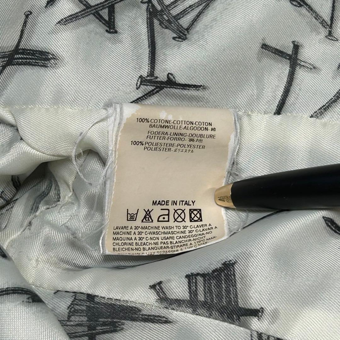 亘Diesel ロングコート デニム テーラード M グレー Y2K