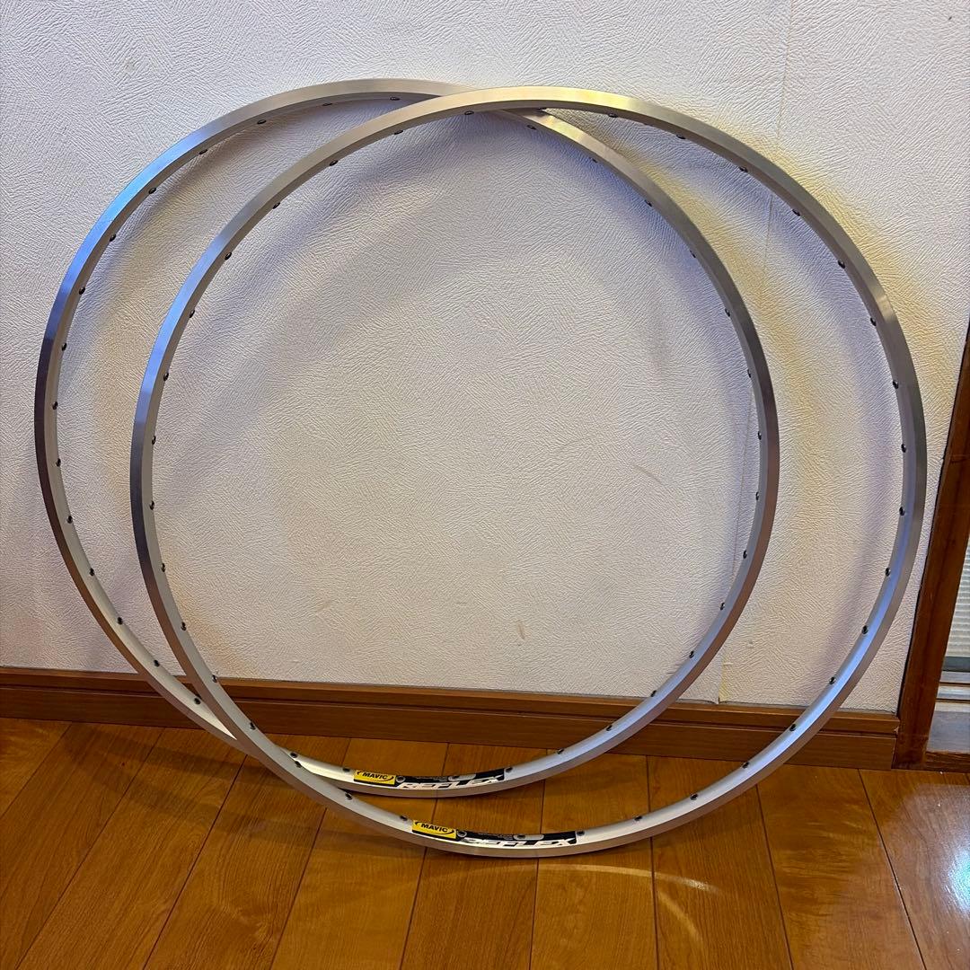 MAVIC RELEX シルバーリム 2本セット チュウブラー36H