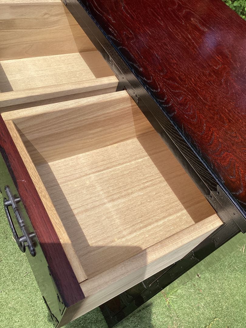 時代箪笥　民芸箪笥　収納家具　整理箪笥　装飾金具　和箪笥