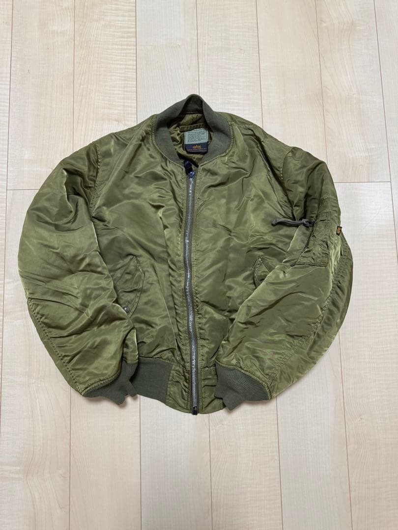 美品　90s アルファインダストリーズ MA-1 USA製 美品